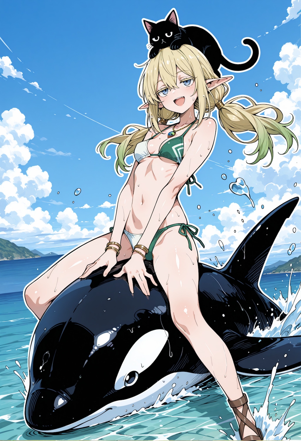 海で冒険エルフ