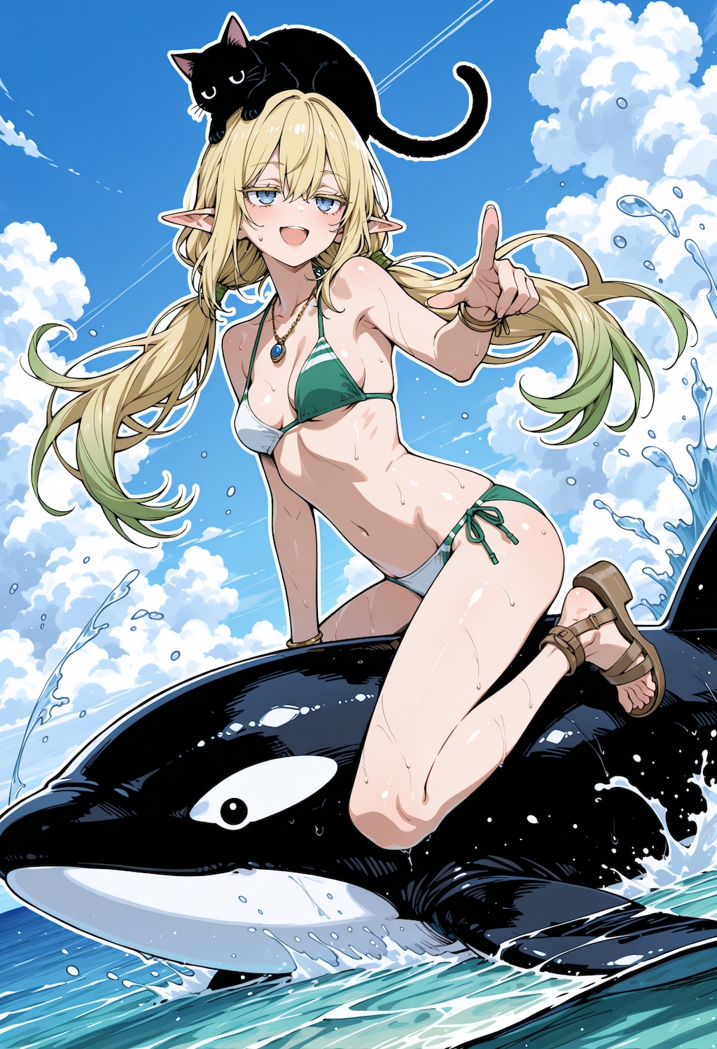 海で冒険エルフ