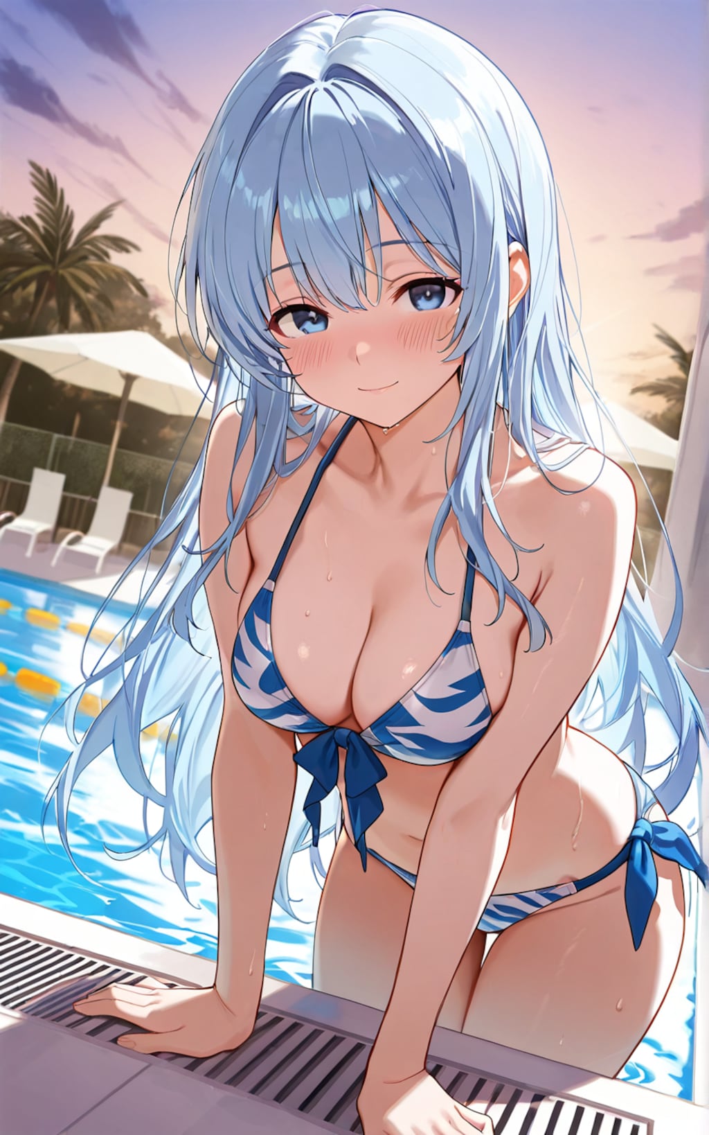 水着と水面とみなも
