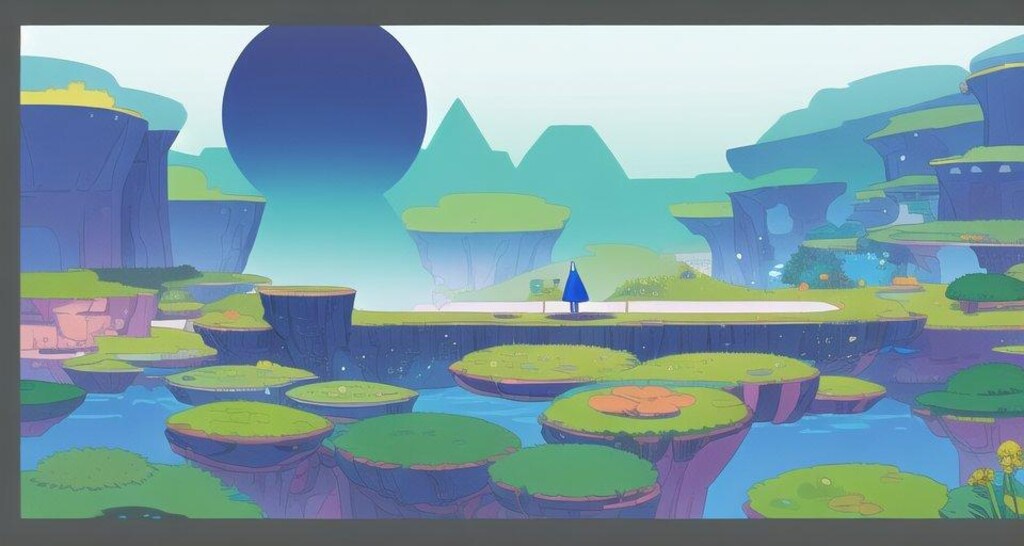 架空ゲーム架空コンセプトアート
