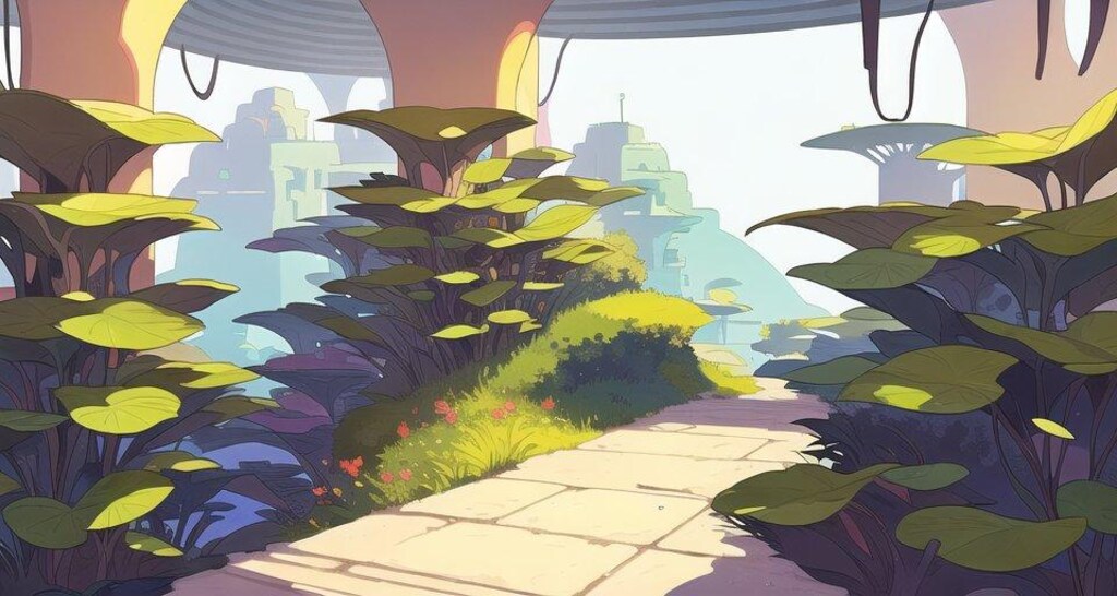 架空ゲーム架空コンセプトアート