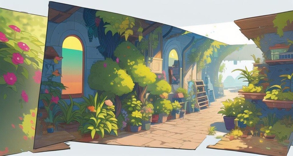 架空ゲーム架空コンセプトアート