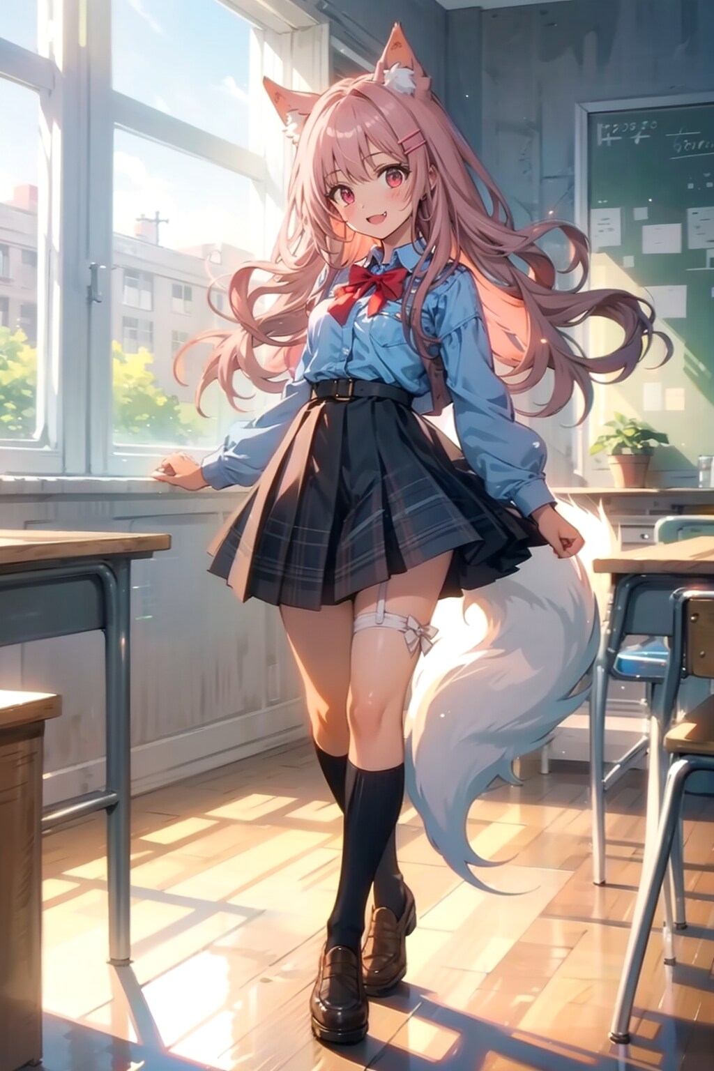 今日の狐耳娘