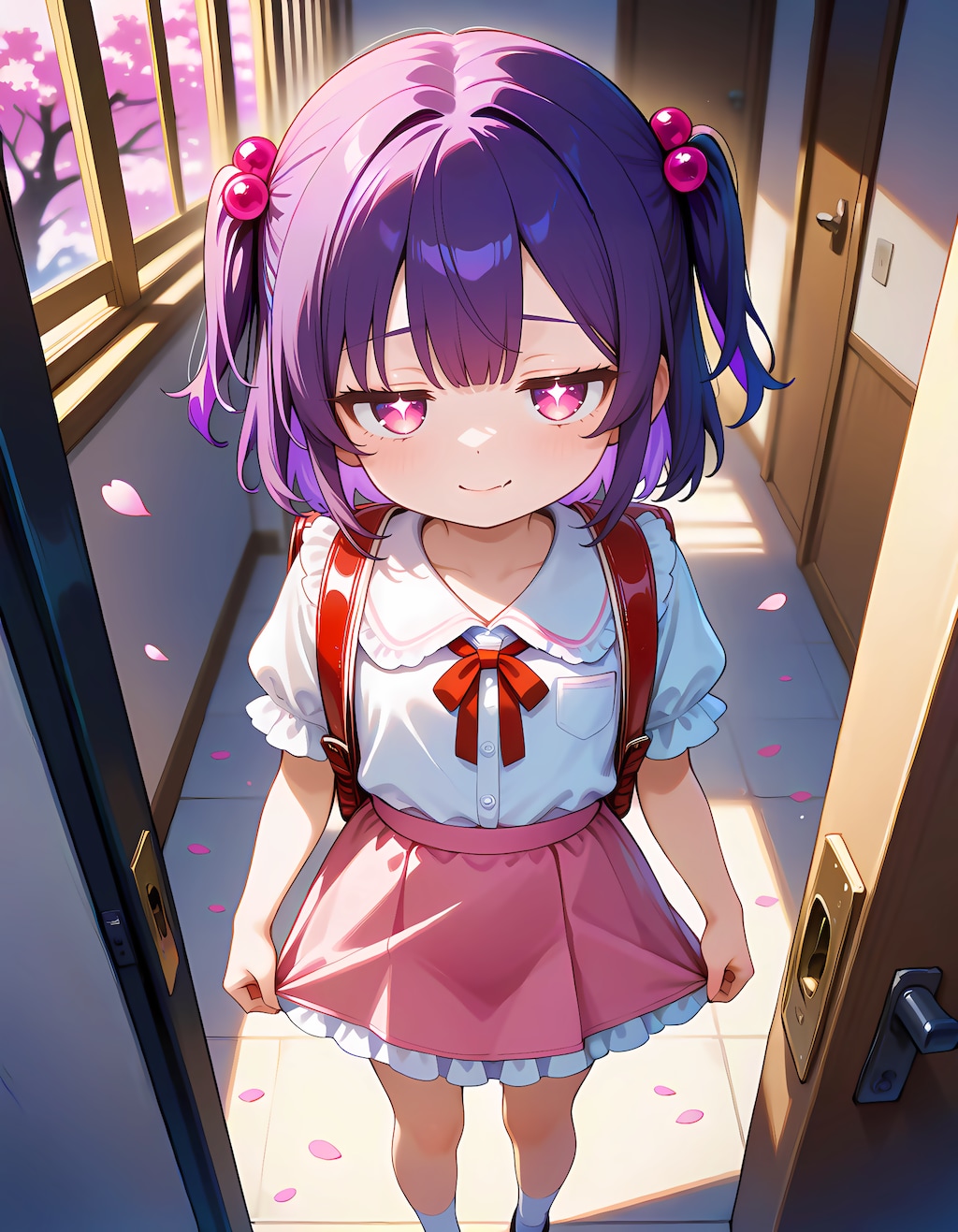 メスガキちゃん入学式の日🌸