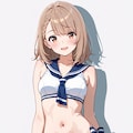 水着のファッションショー 6枚目