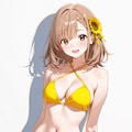 水着のファッションショー 2枚目