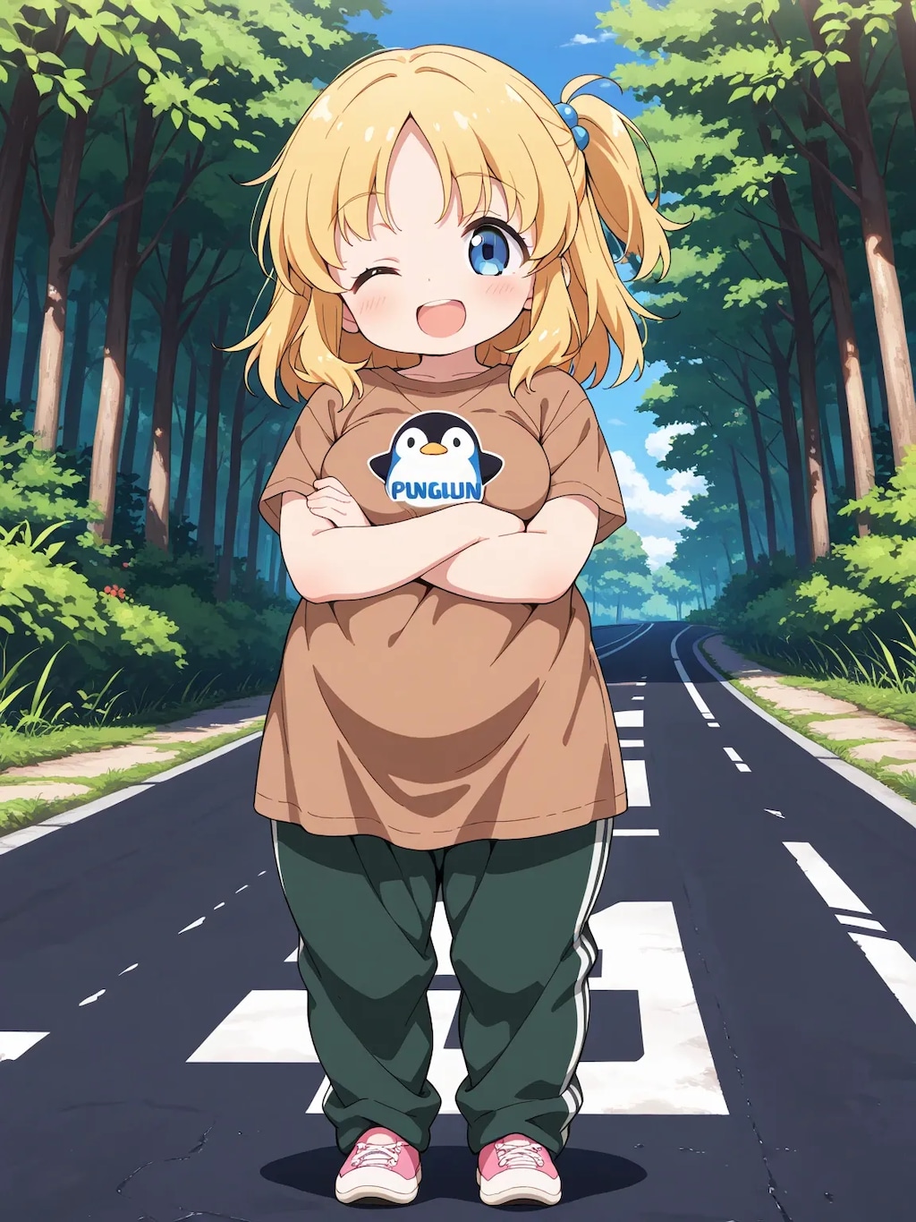 まりあちゃんの夏コーデ