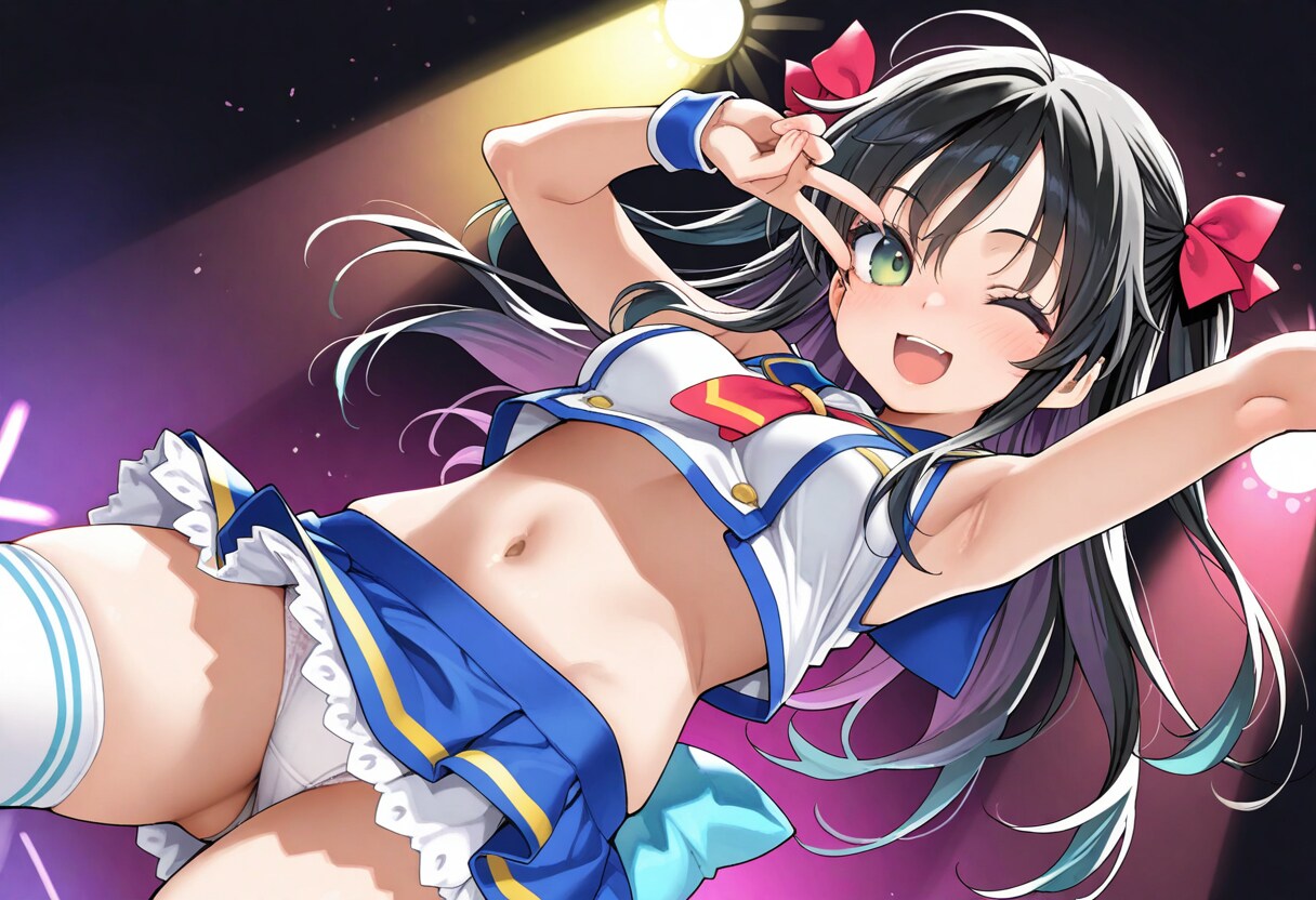 パンチラ系アイドル