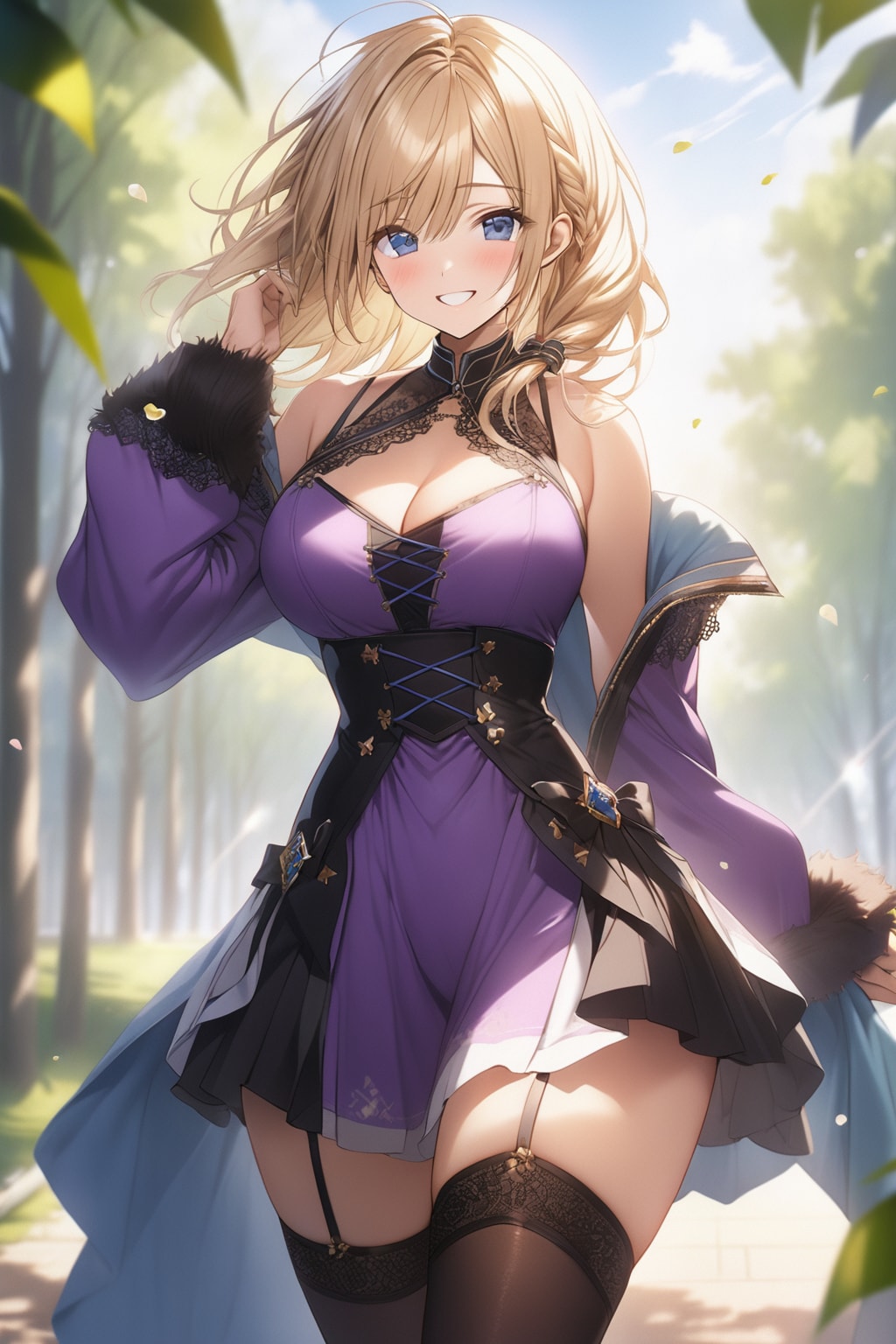VEGAで金髪さん