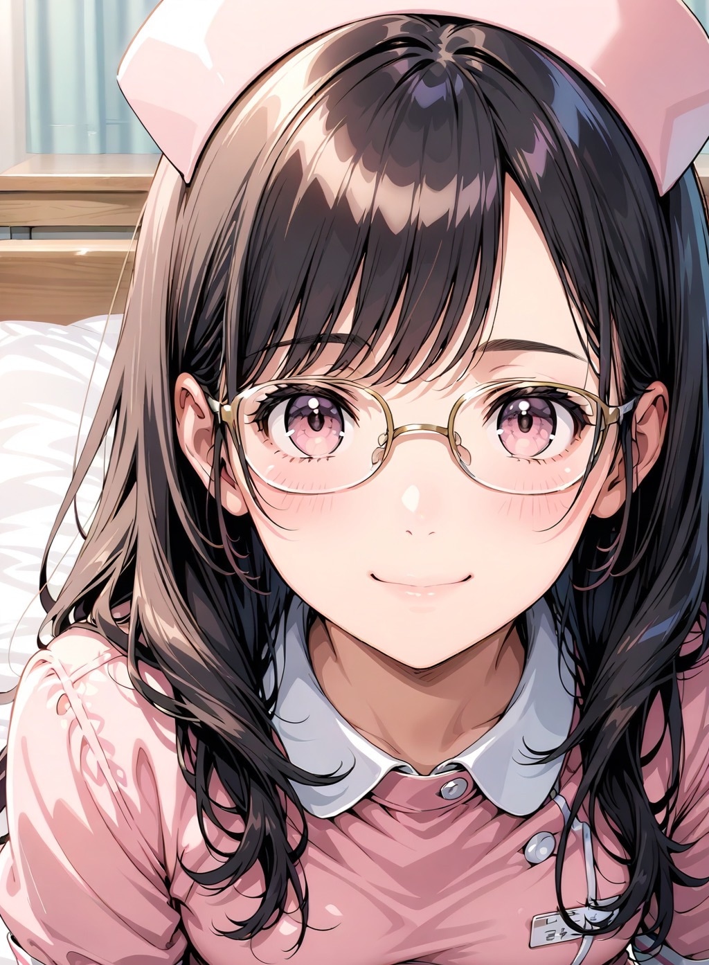 眼鏡のナースさん | の人気AIイラスト・グラビア