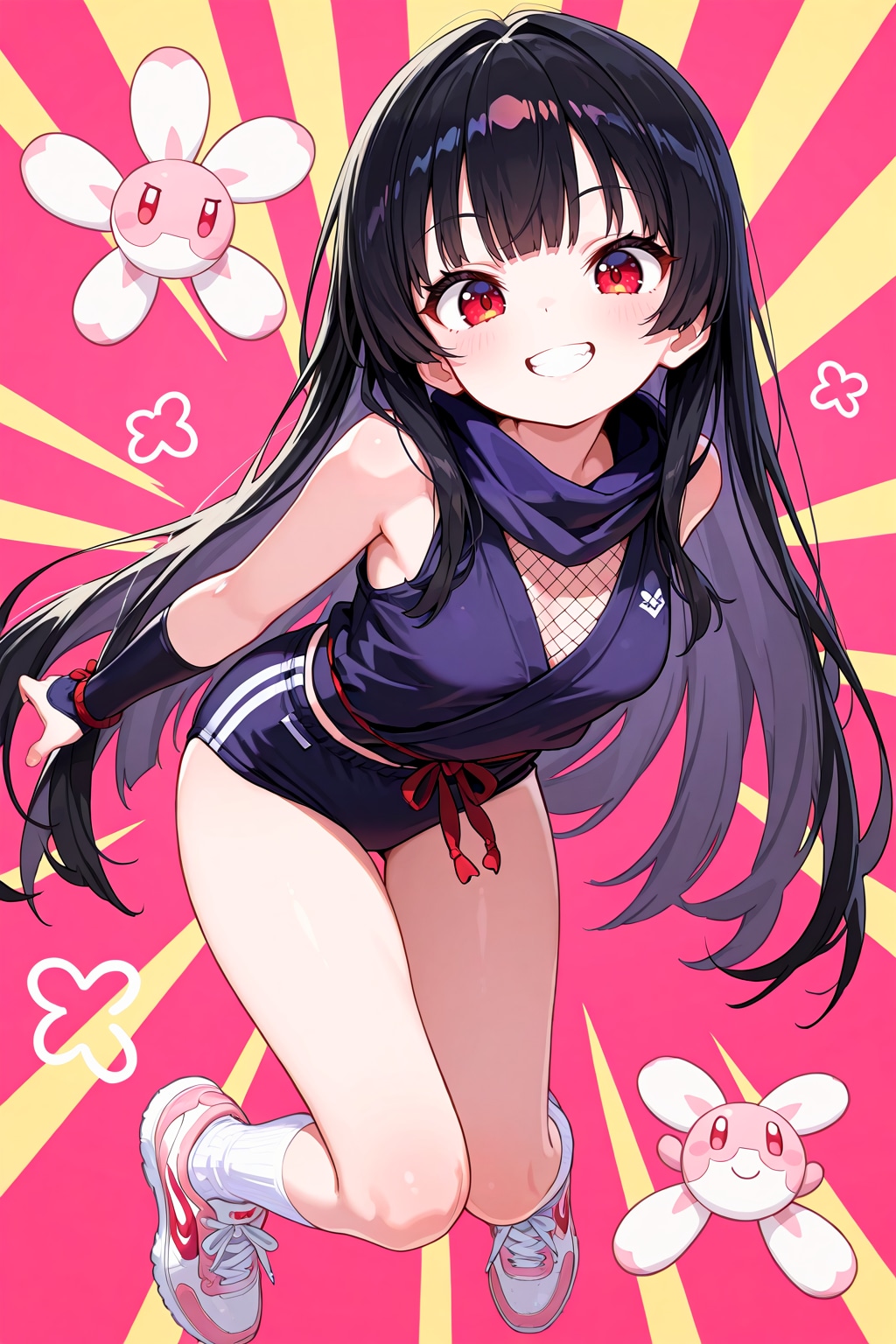 忍ルマと化したナップル100さんのとこのリナちゃん