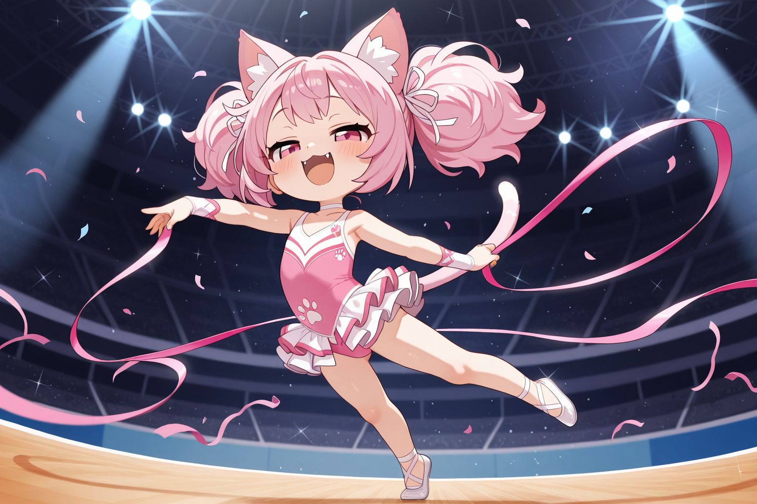 新体操ねこちゃん！！