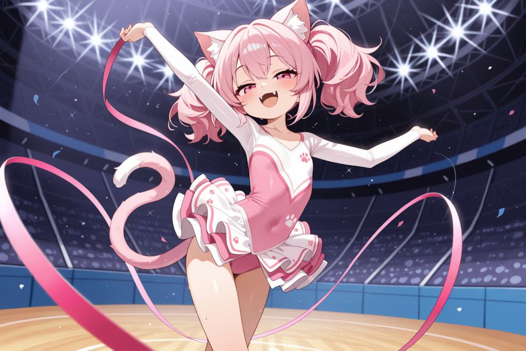 新体操ねこちゃん！！