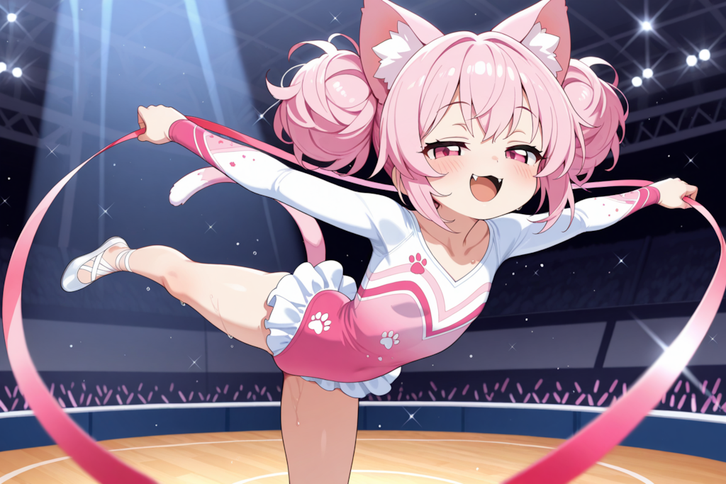 新体操ねこちゃん！！