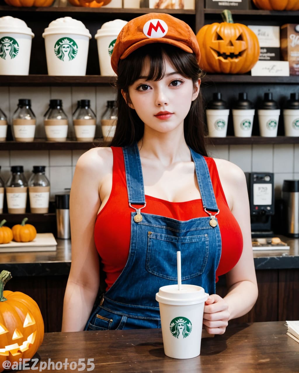 仮装行列後のひと時9