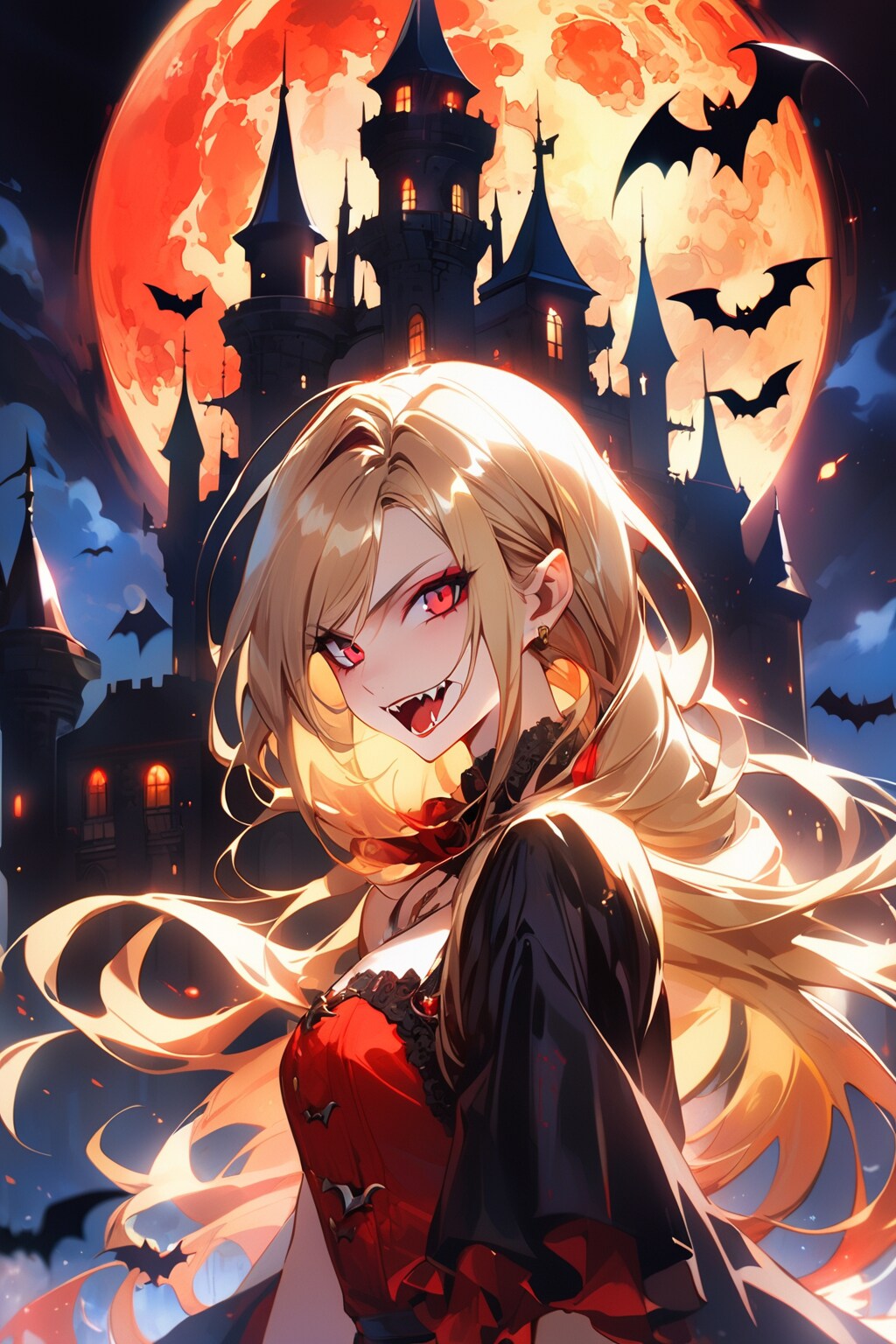 ヴァンパイアのお嬢様 | の人気AIイラスト・グラビア