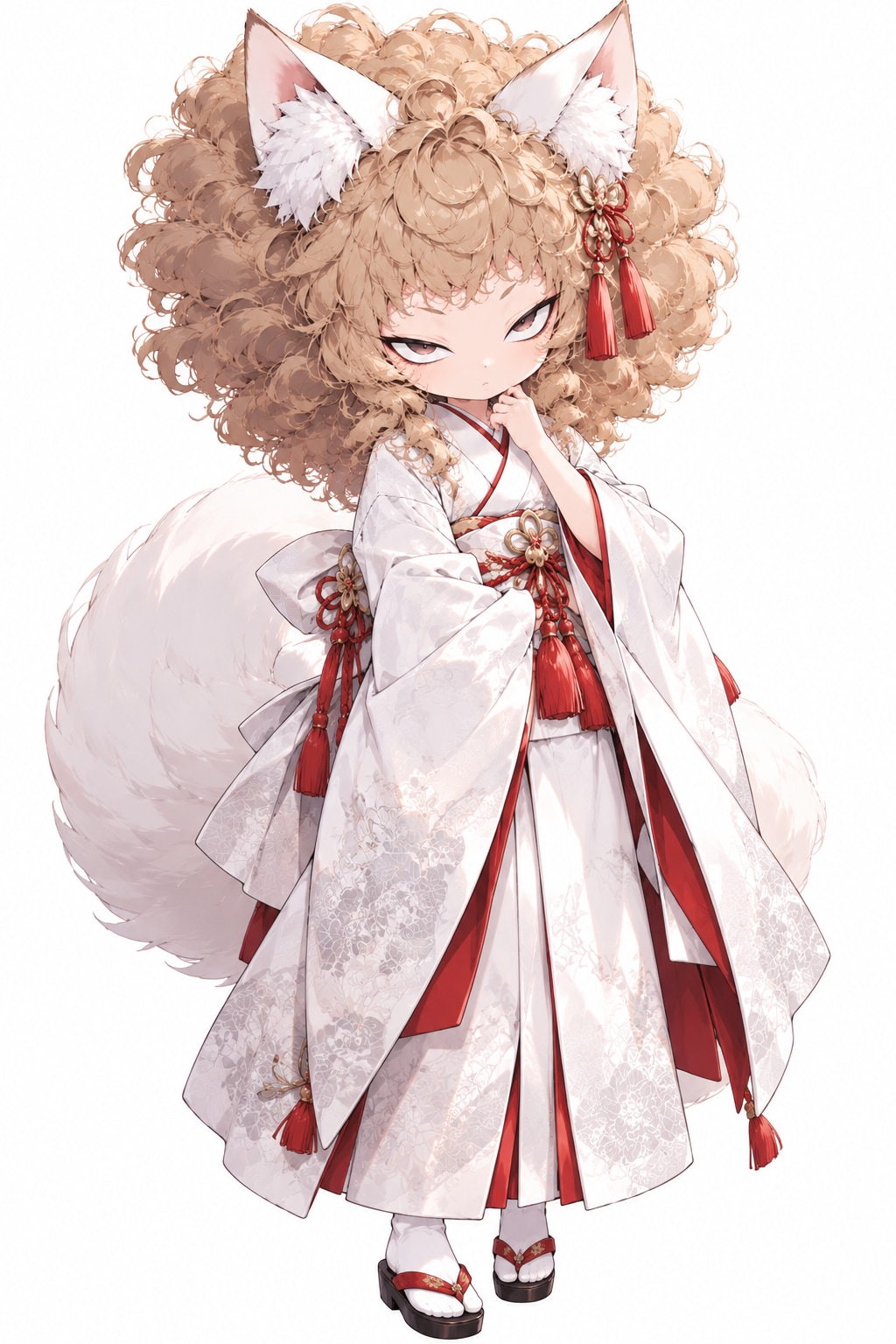 立ち絵もじゃロリ | の人気AIイラスト・グラビア