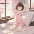 幼女の朝 3枚目
