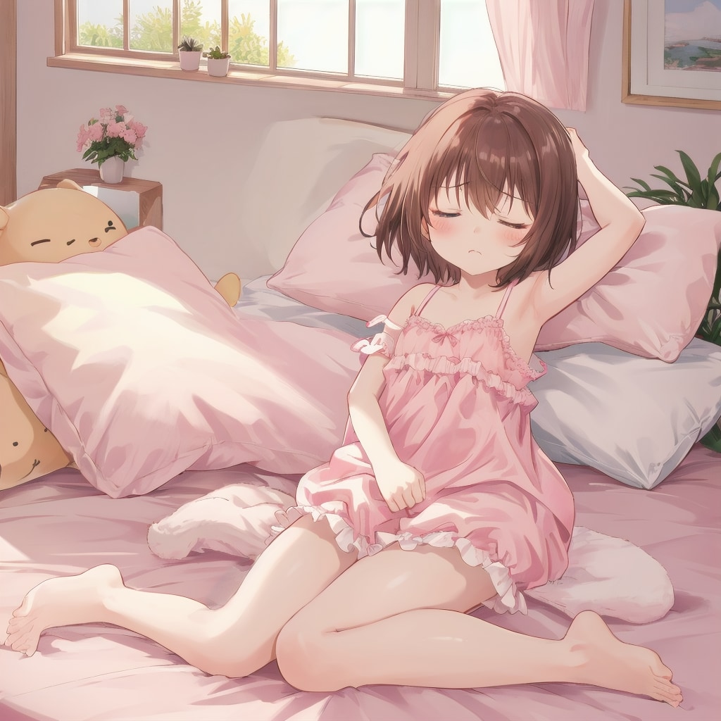 幼女の朝