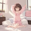 幼女の朝 4枚目