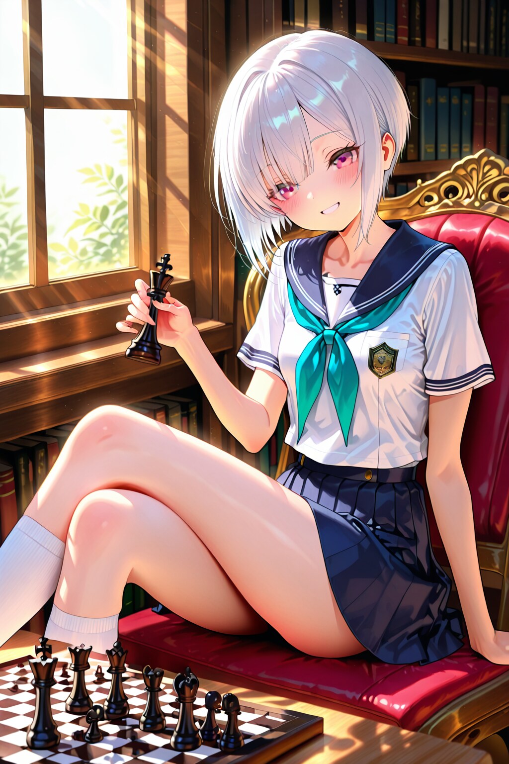 チェックメイト…だね？
