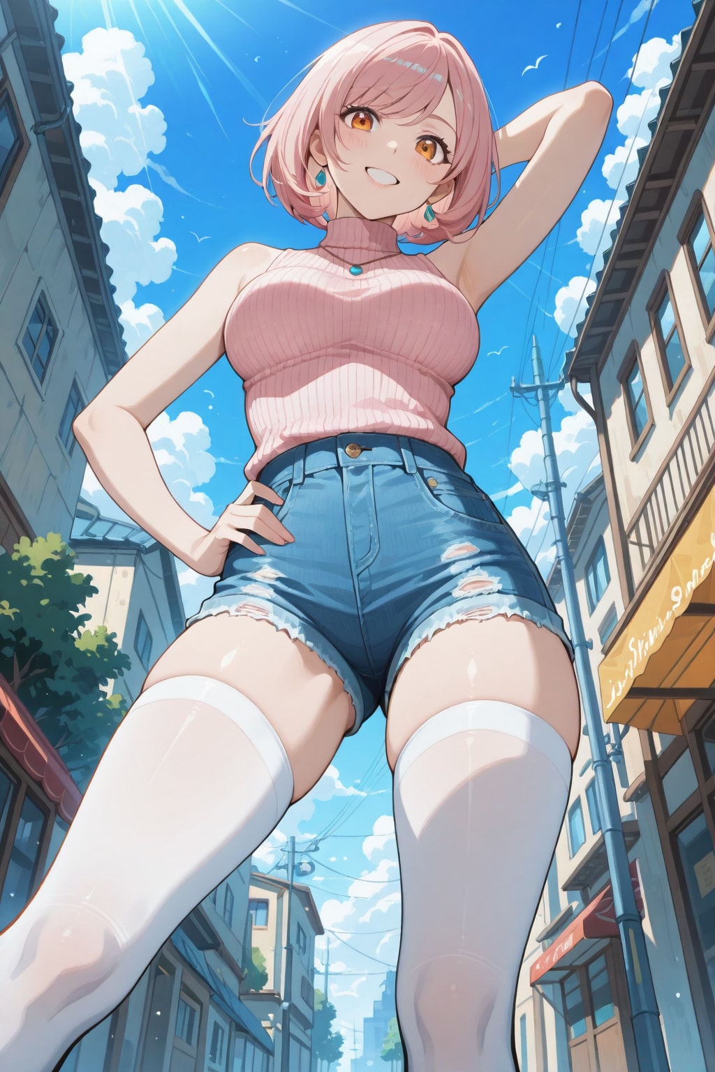 ピンク髪の女の子　その２