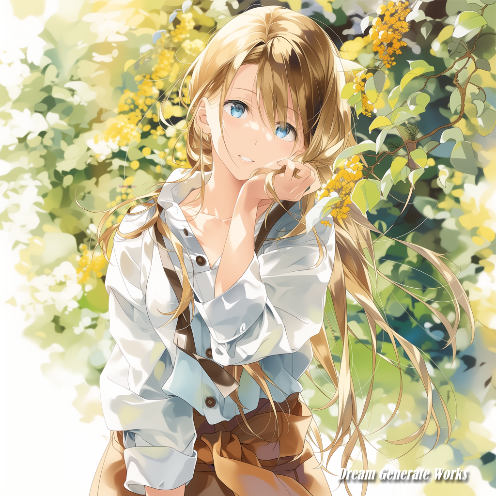 光を誘うほほえみ | の人気AIイラスト・グラビア