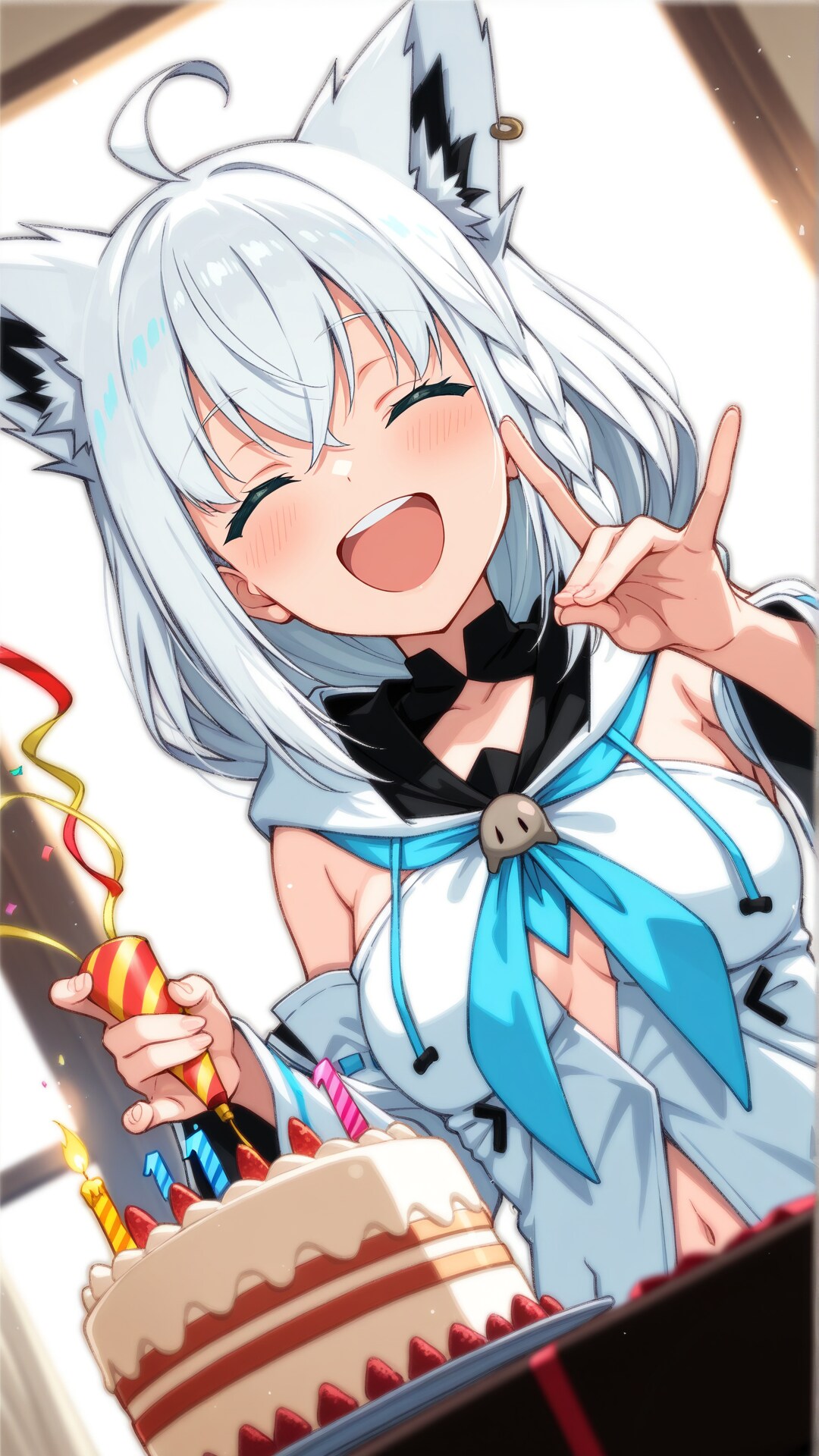 誕生日きーつね！