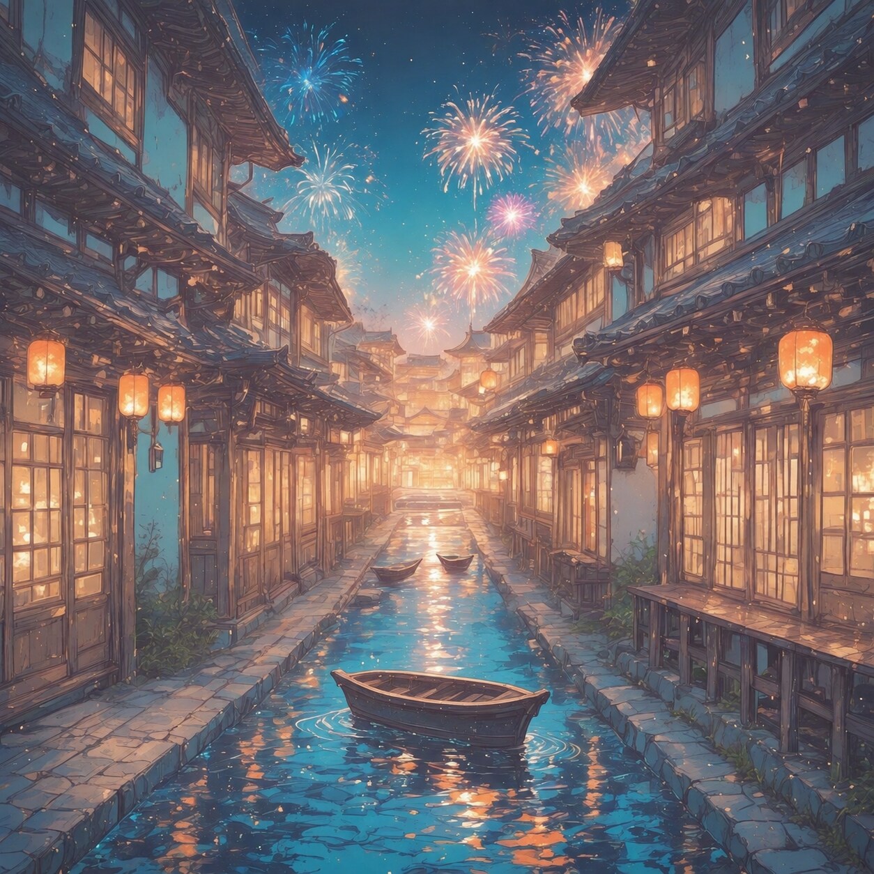 花火 | の人気AIイラスト・グラビア