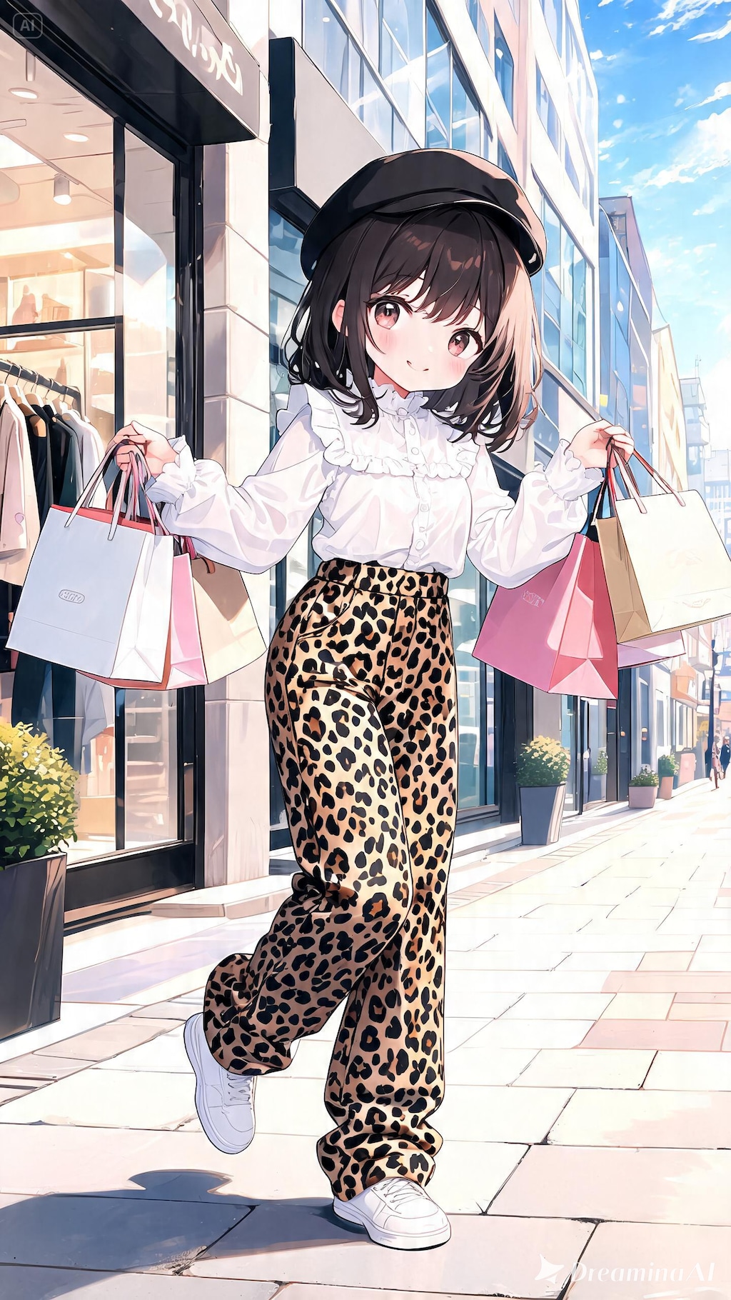 【#初夏のミラパンツ祭】パンツスタイルかな？２