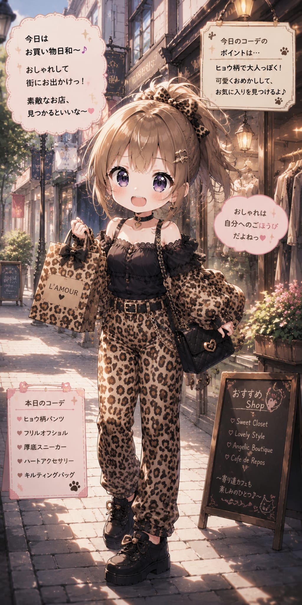 【#初夏のミラパンツ祭】パンツスタイルかな？２