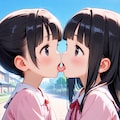 姉妹の百合キス 6枚目