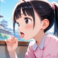 姉妹の百合キス 2枚目