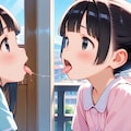 姉妹の百合キス 7枚目