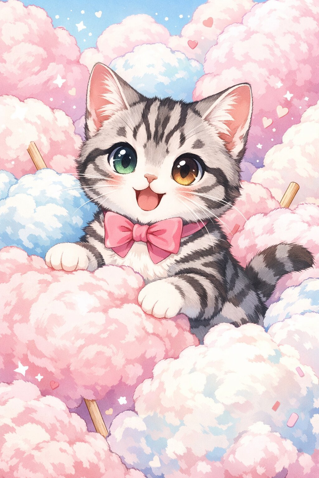 【動物】キュン死に確実！綿あめ猫ちゃ