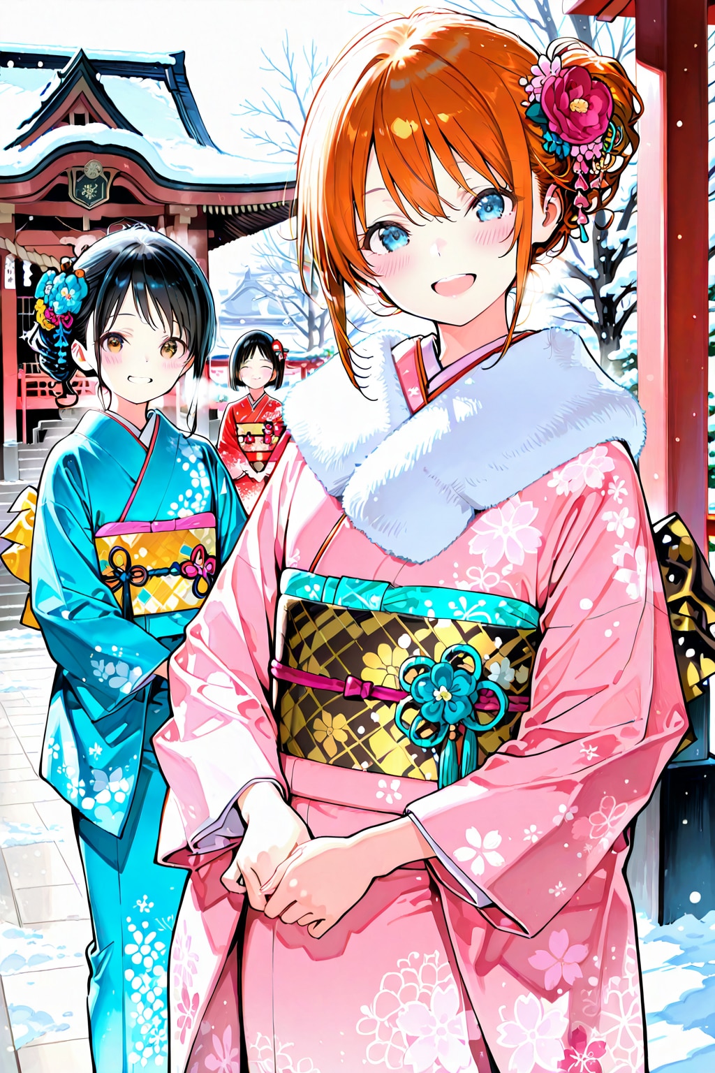 着物姿の少女(PHOENIX)(5) | の人気AIイラスト・グラビア