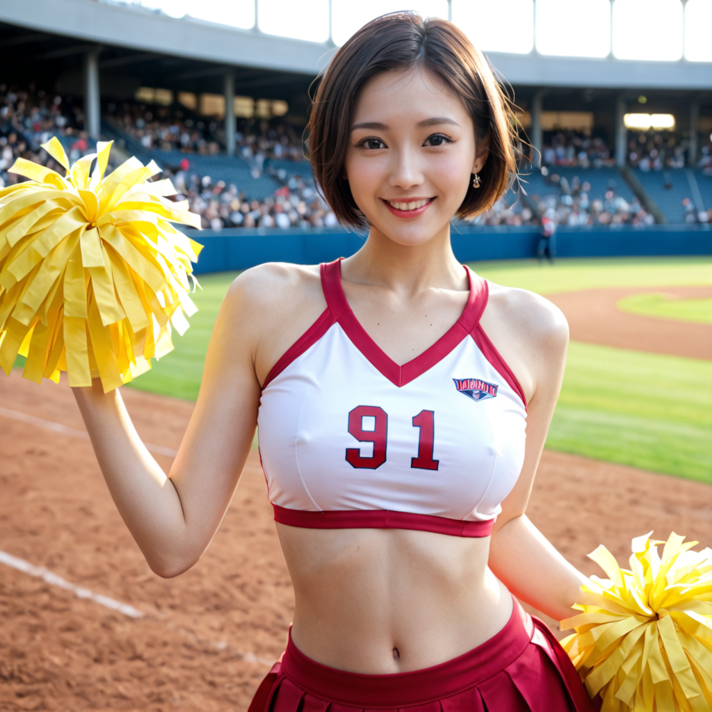 チアリーダー美夏①