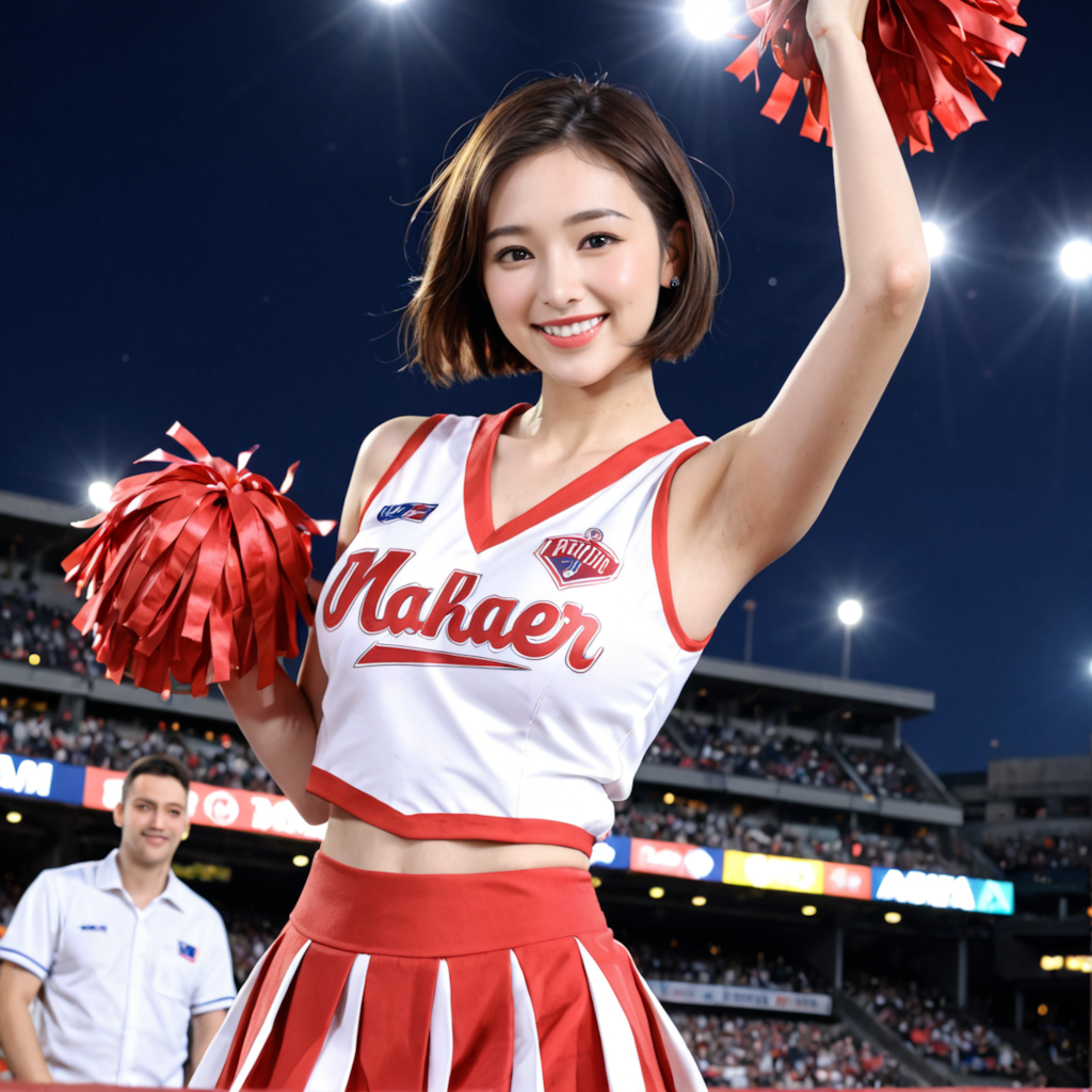 チアリーダー美夏①