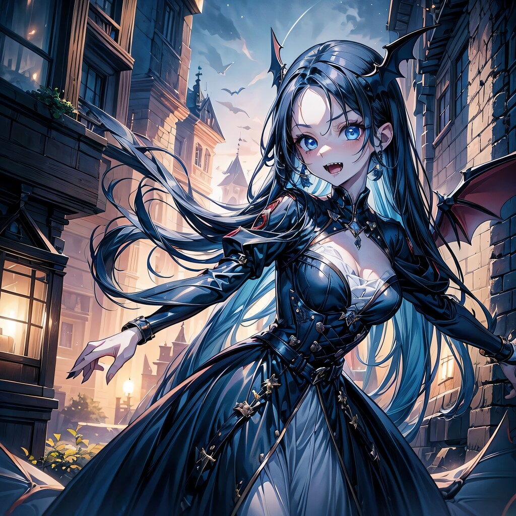 ヴァンプな青デコ♪