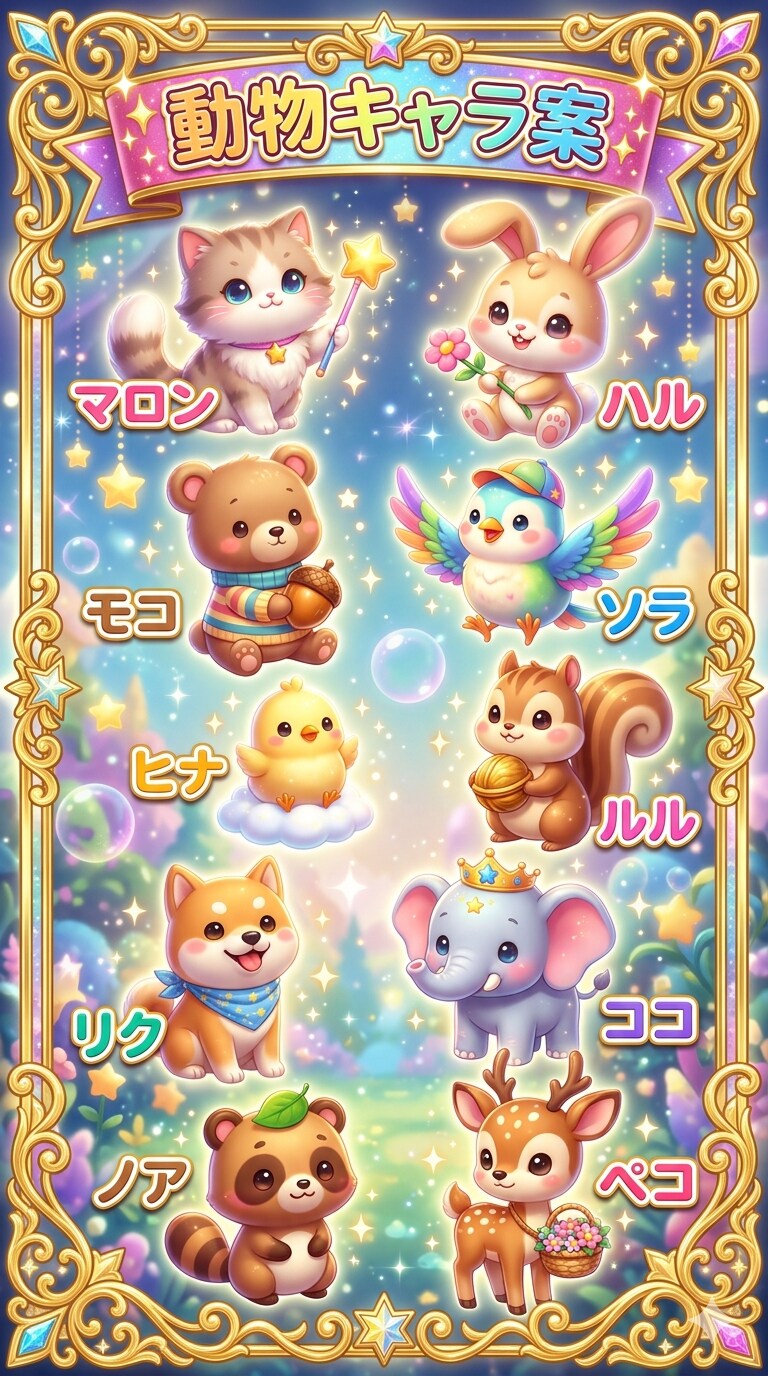 動物キャラ案 | の人気AIイラスト・グラビア