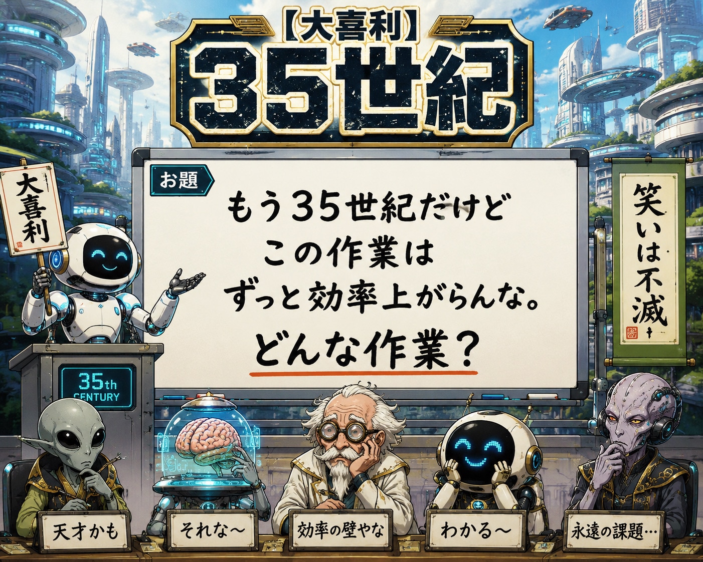 企画名 :【大喜利】35世紀