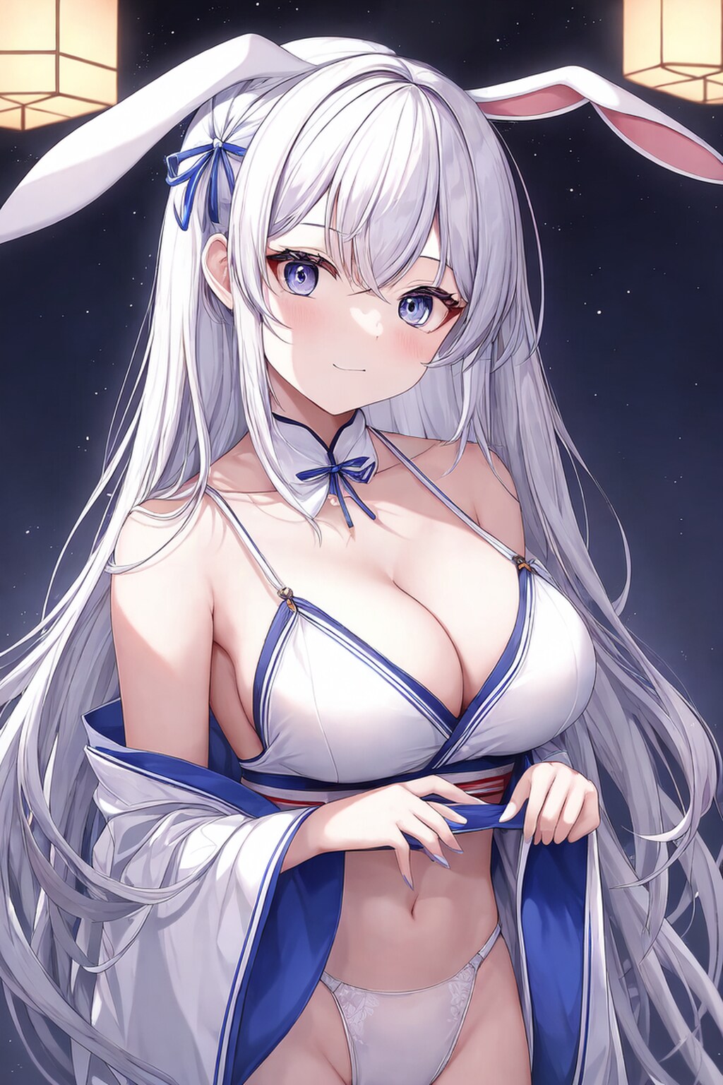 白うさぎ