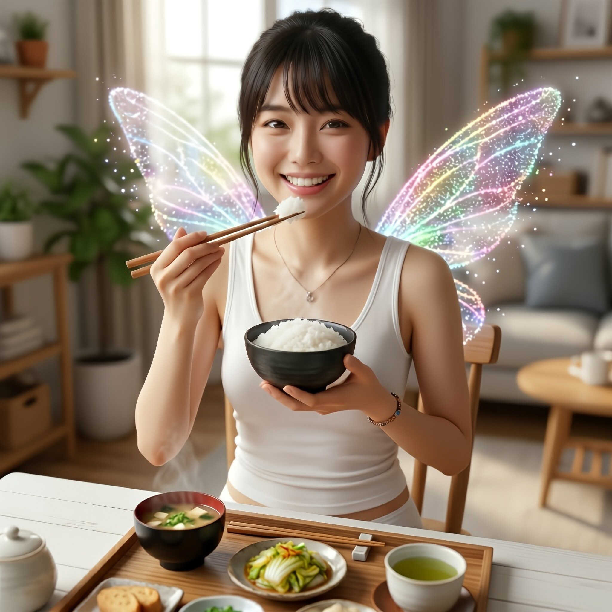 妖精の食卓（レシピ付き）　キャプションにレシピ掲載 | の人気AIイラスト・グラビア