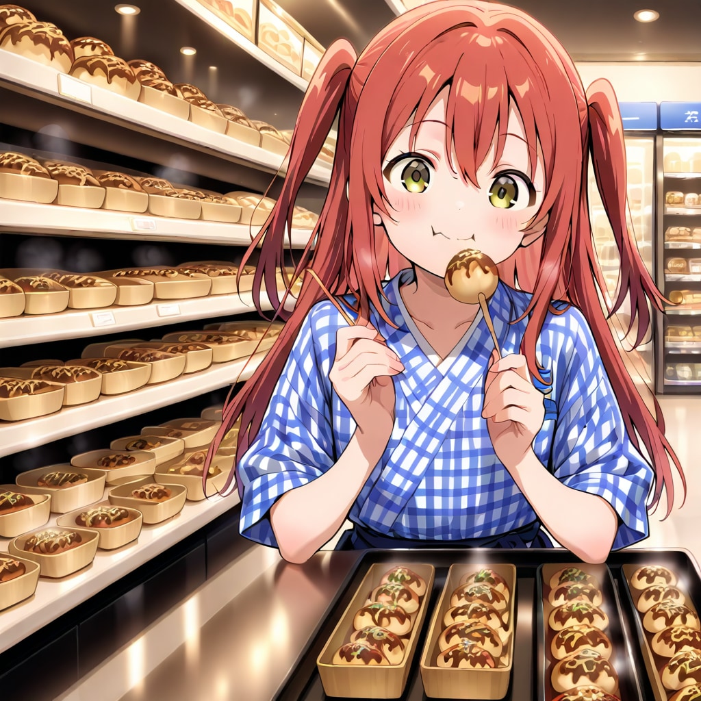 ストロングスタイルすぎるたこ焼き屋 | の人気AIイラスト・グラビア