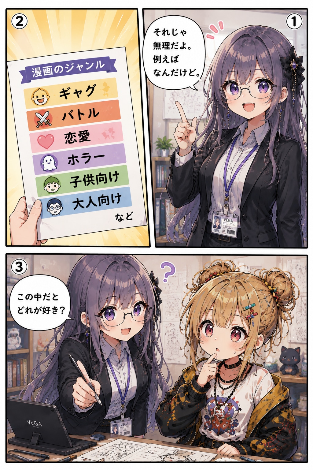 ⑤漫画の描き方講座　シナリオ編その１