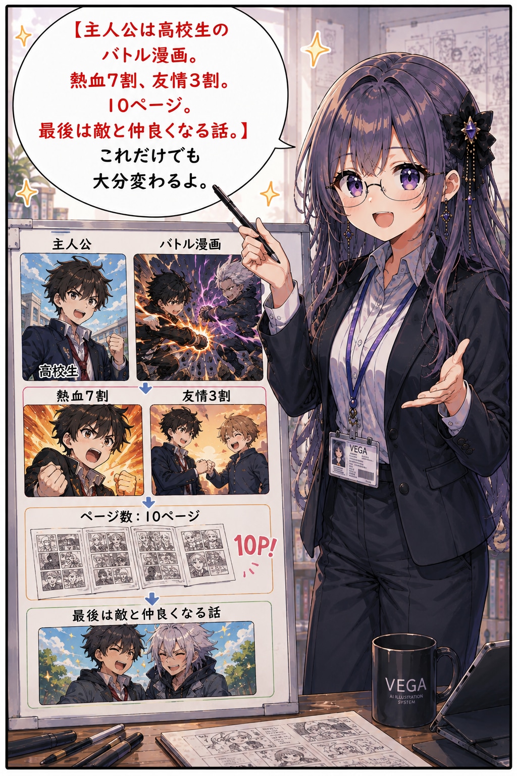 ⑤漫画の描き方講座　シナリオ編その１