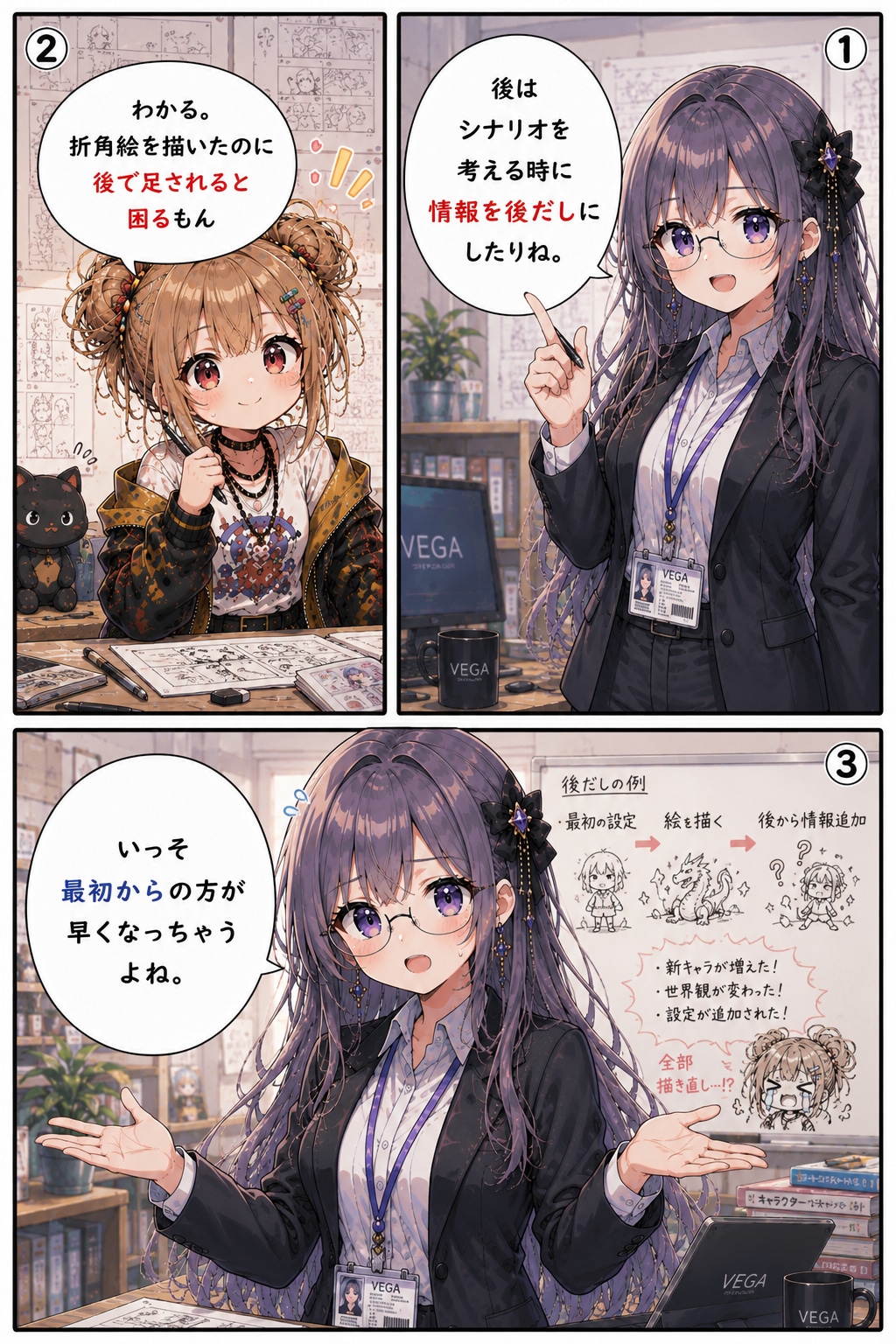 ⑤漫画の描き方講座　シナリオ編その１