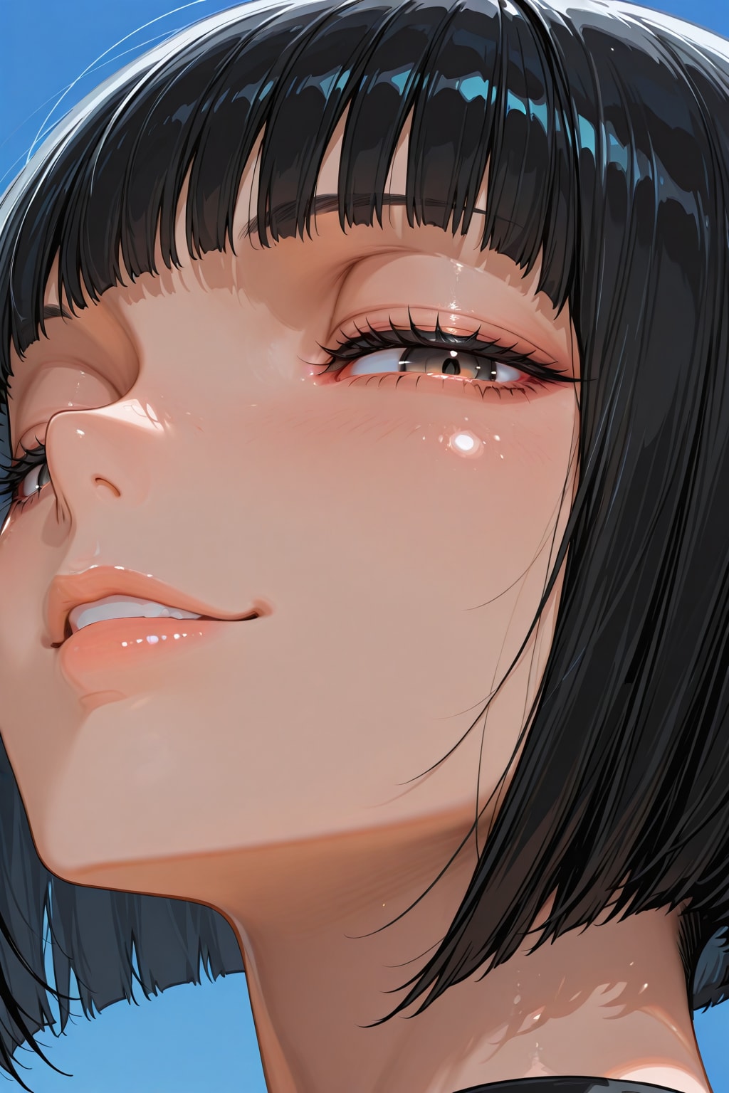 クローズアップ大女子高生