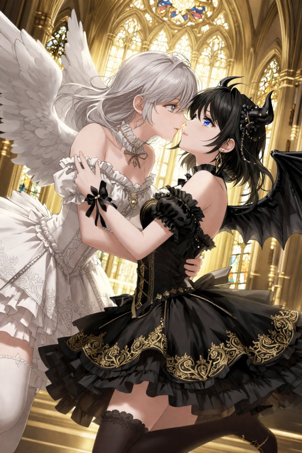 天使と悪魔の接吻