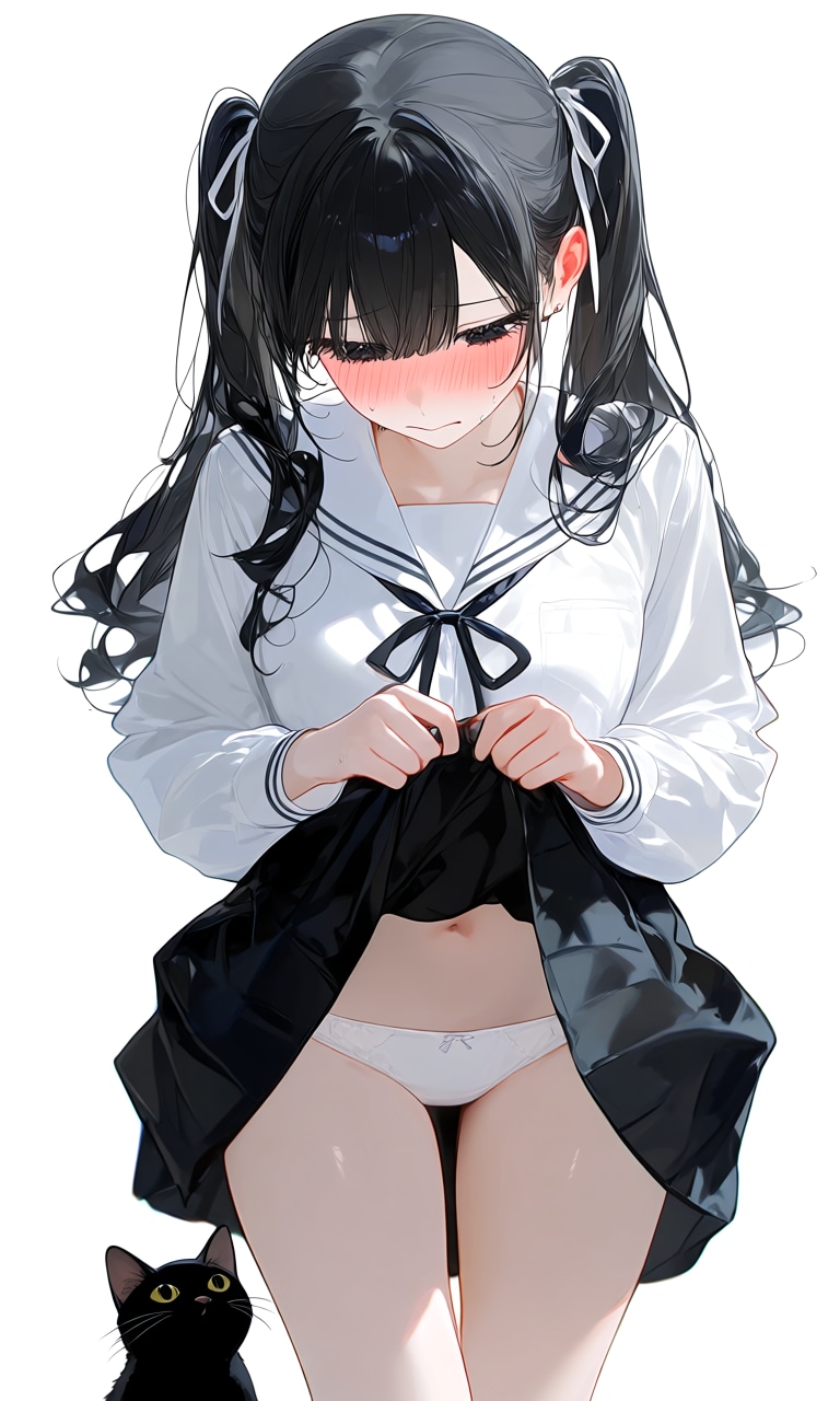 パンツ見たいの？仕方ないなぁ……